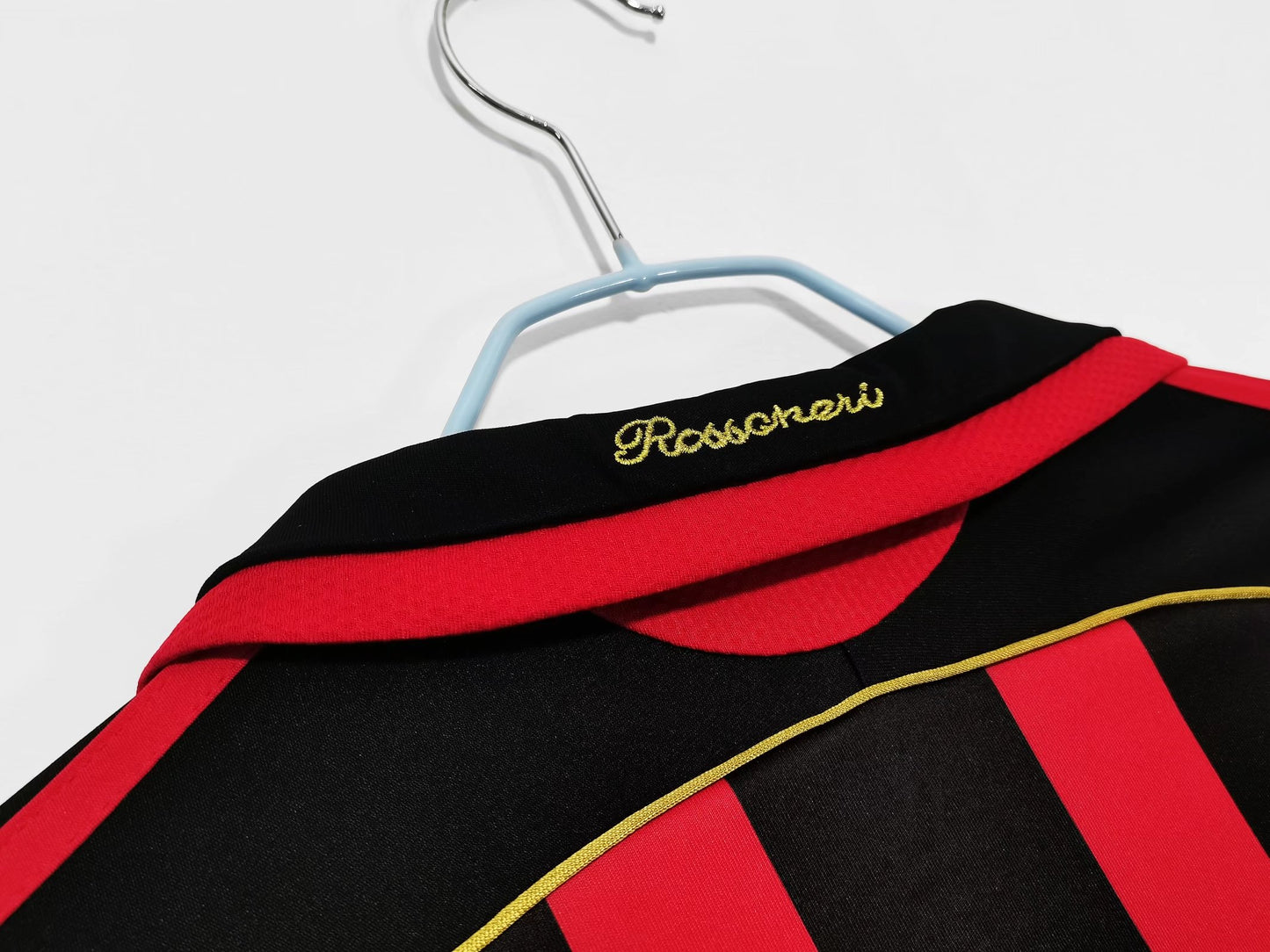 2006-2007 AC Milan Longsleeve Home Retro Kit