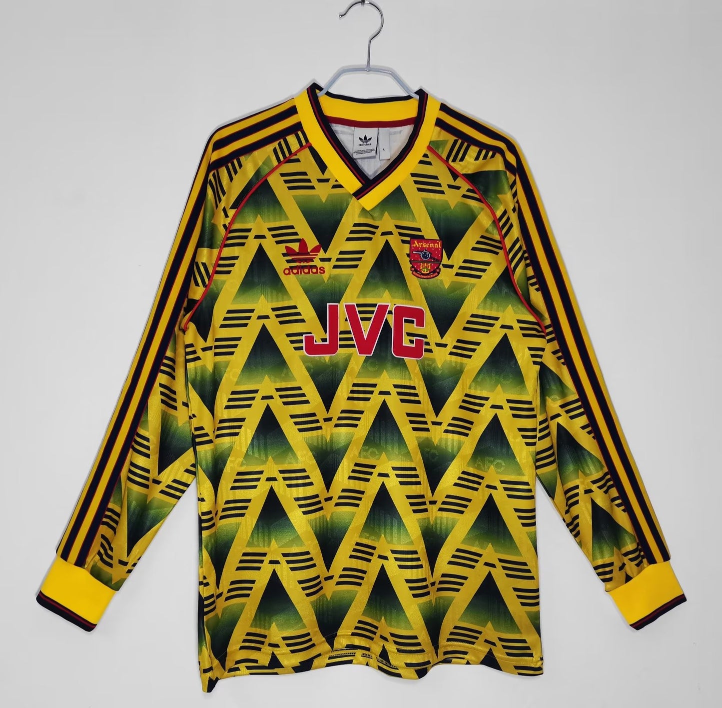 1991-1993 Arsenal Longsleeve Away Retro Kit