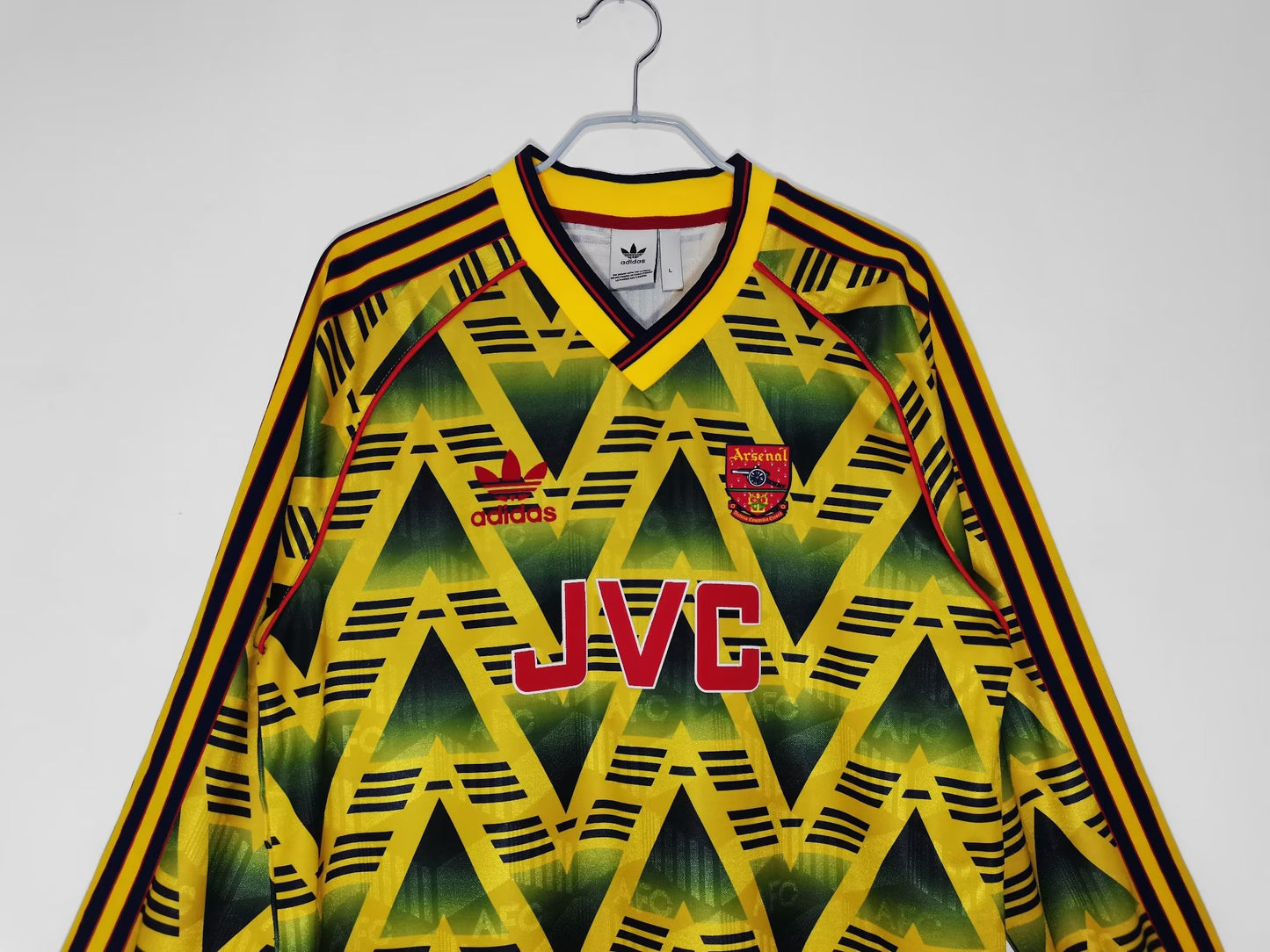 1991-1993 Arsenal Longsleeve Away Retro Kit