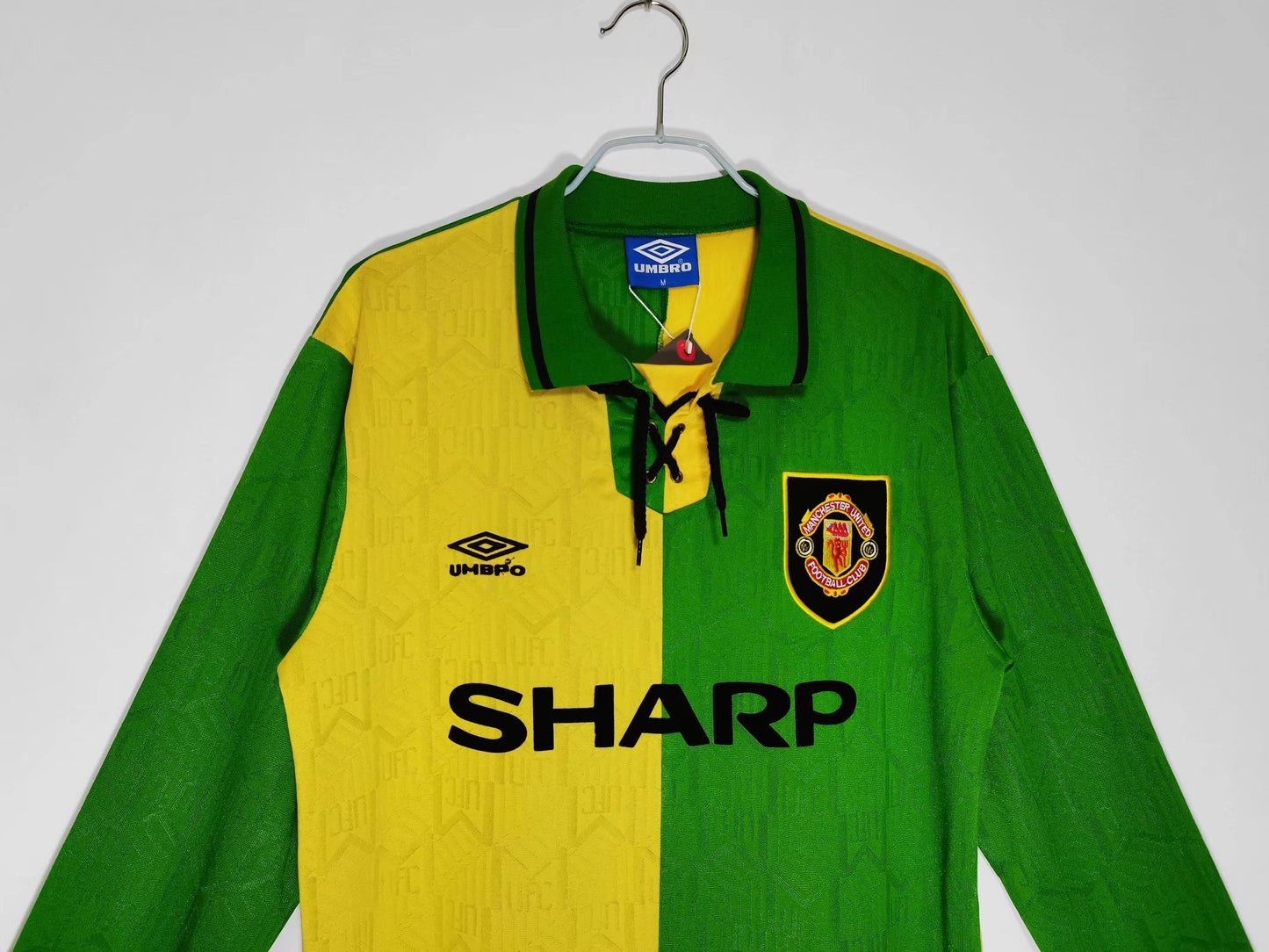 1992-1994 Manchester United Longsleeve Away Retro Kit