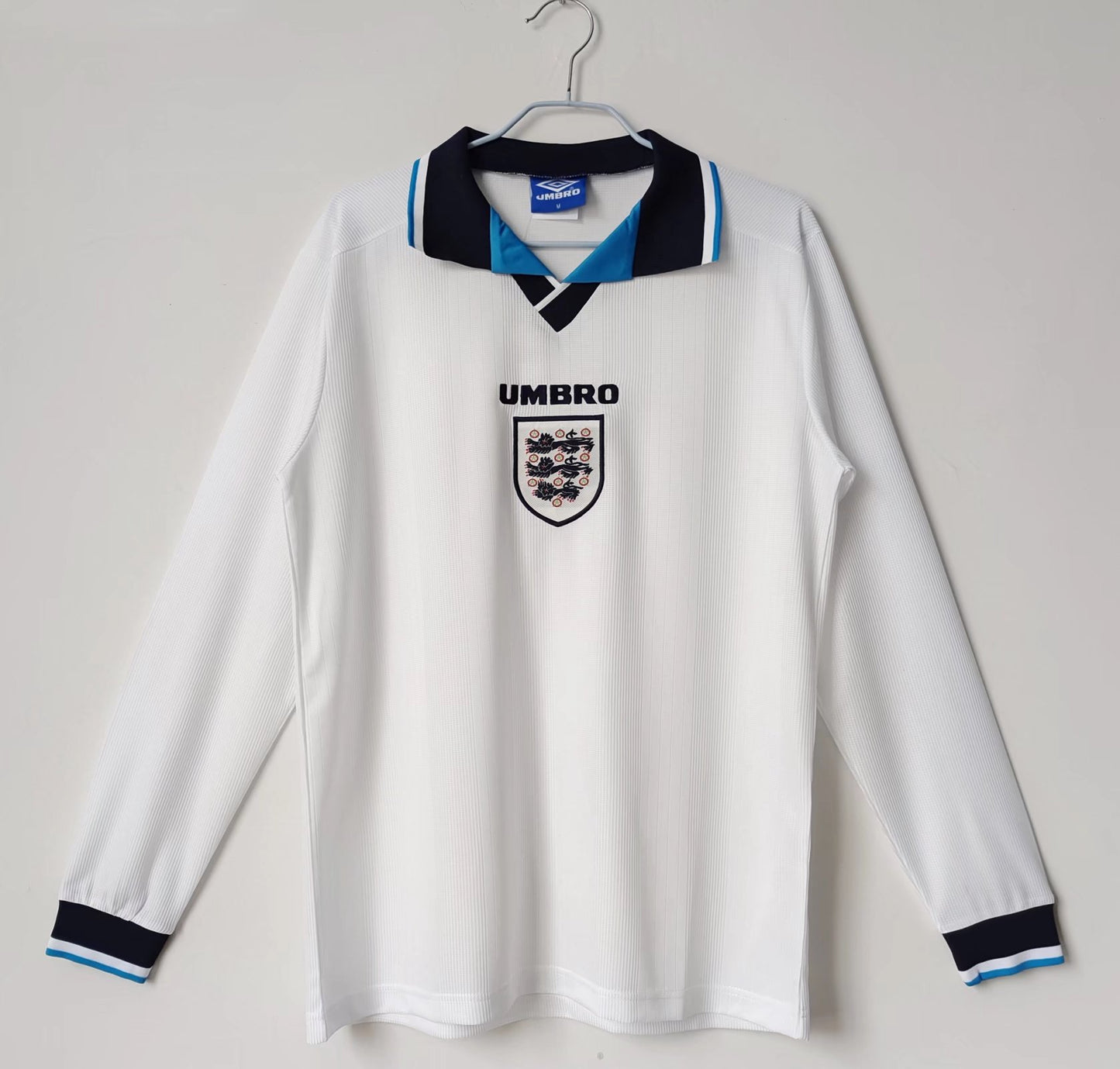 1996 England Longsleeve Home Retro Kit