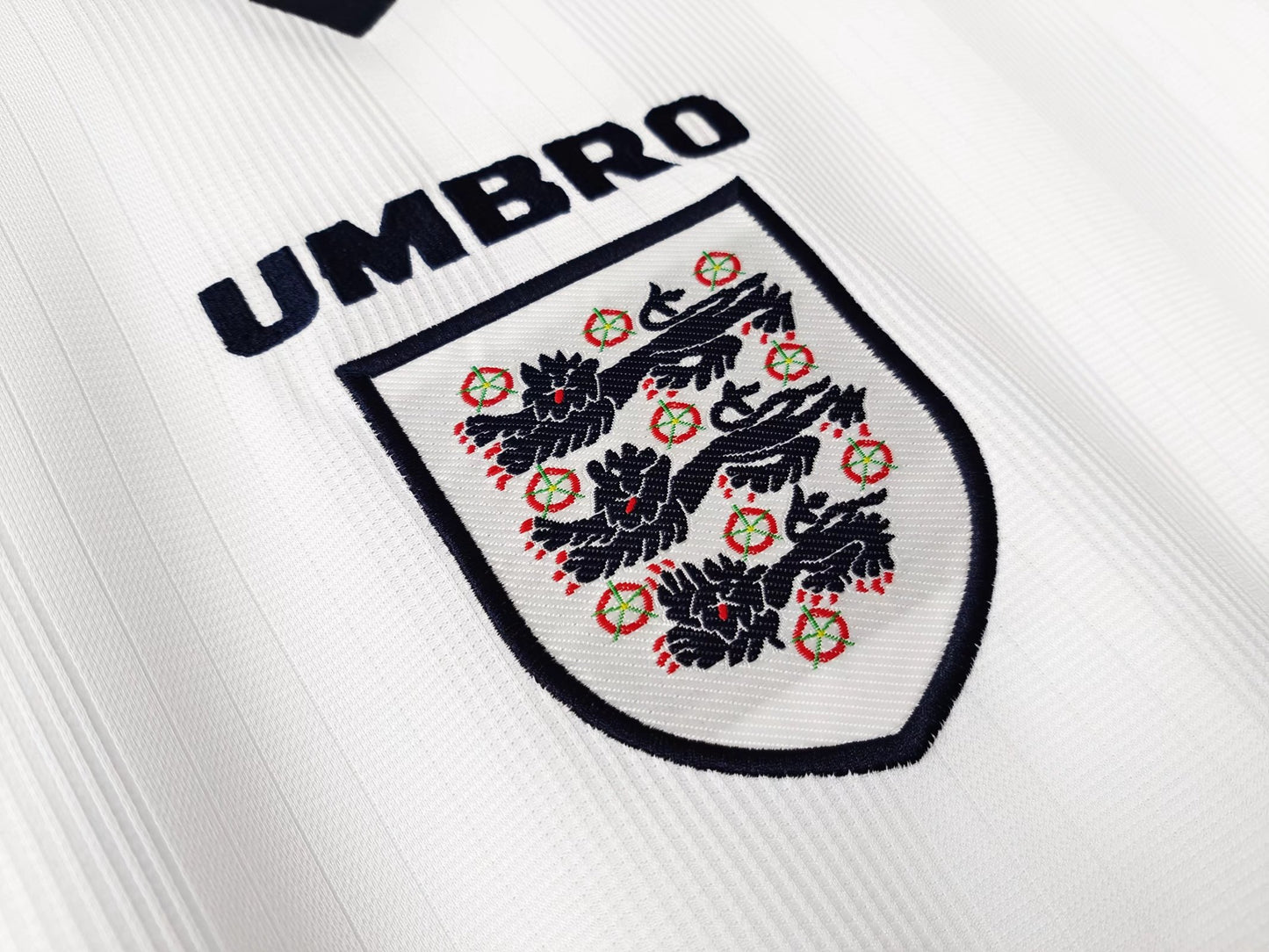 1996 England Longsleeve Home Retro Kit