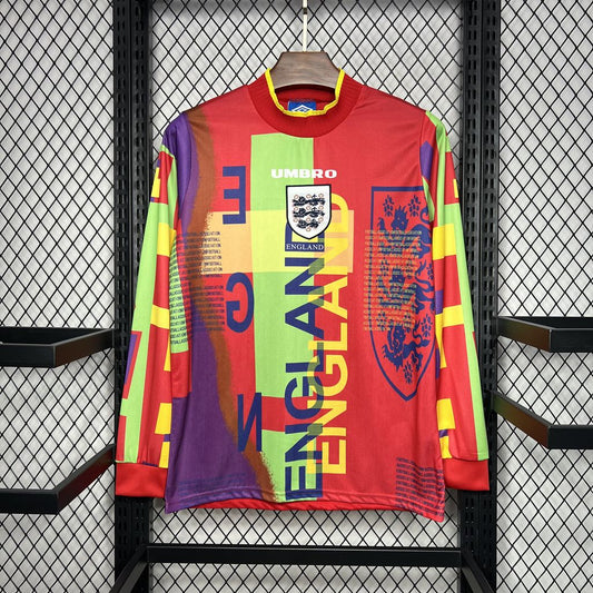 1995-1996 England Goalkeeper Retro Kit