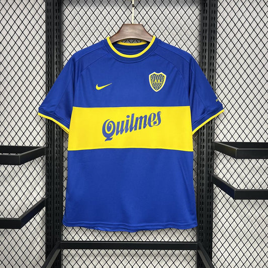 2001 Boca Juniors Home Retro Kit