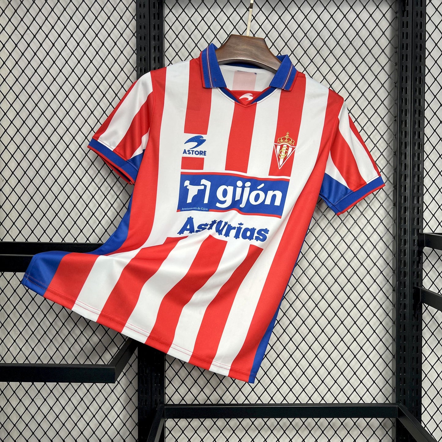 2001-2002 Sporting Gijón Home Retro Kit