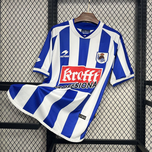 2002-2003 Real Sociedad Home Retro Kit