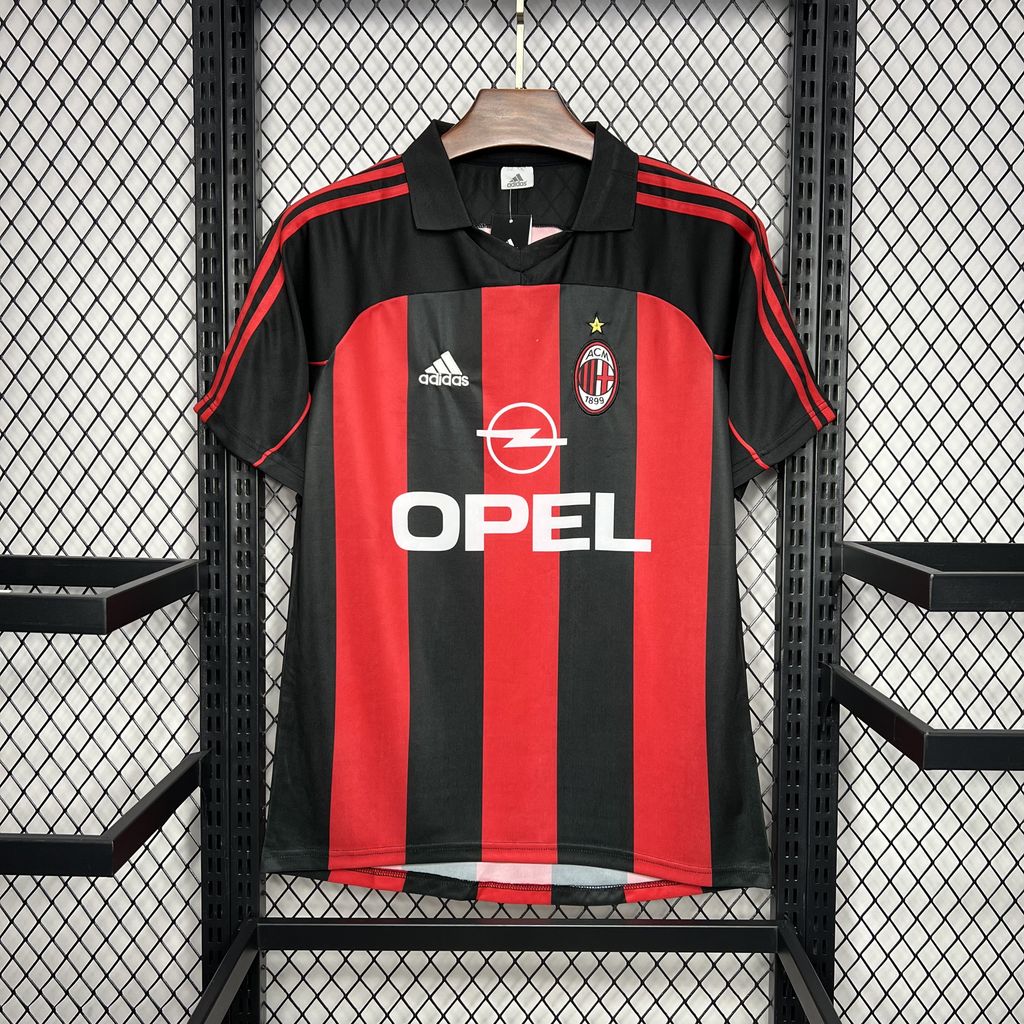 2000-2002 AC Milan Home Retro Kit