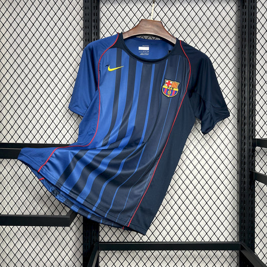 2004-2005 FC Barcelona Away Retro Jersey