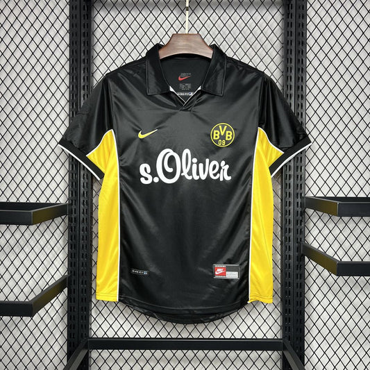 1998-1999 Borussia Dortmund Away Retro Kit