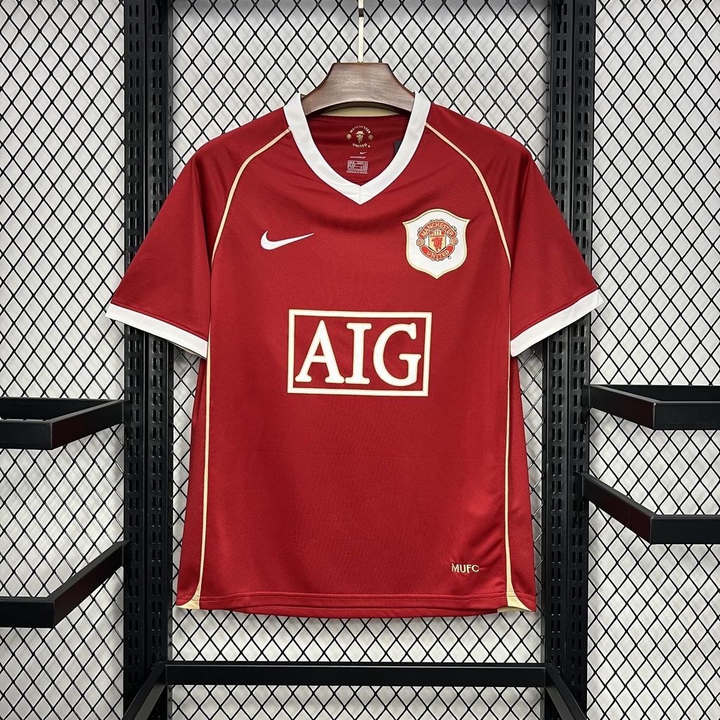 2006-2007 Manchester United Home Retro Kit