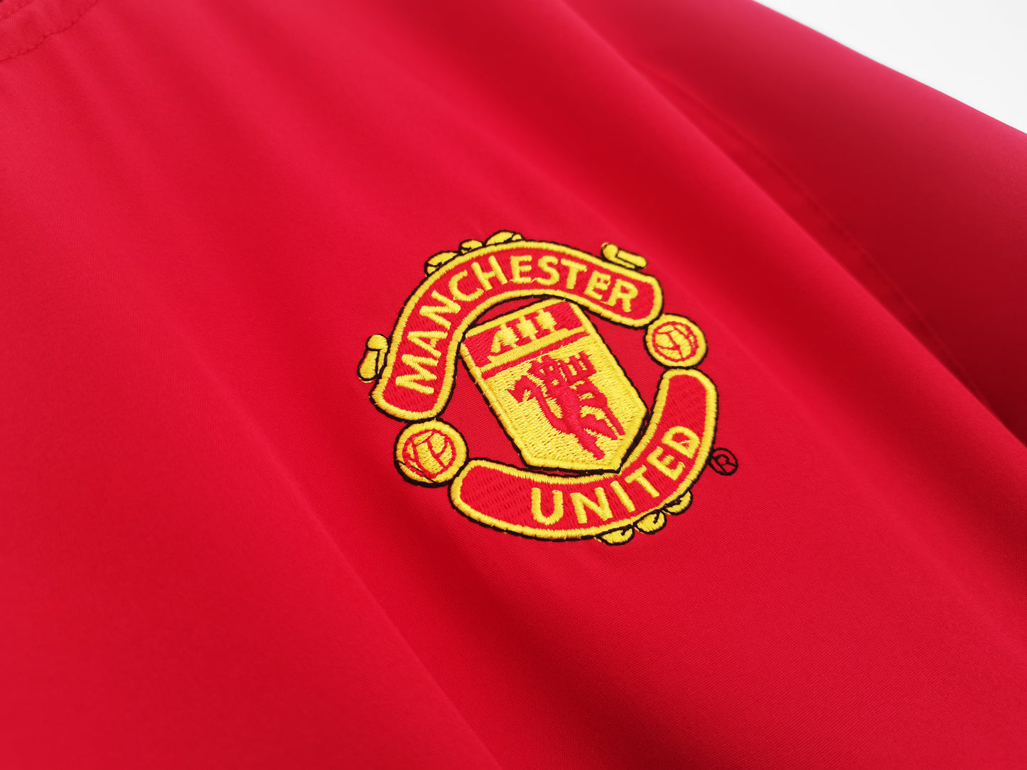 2002-2004 Manchester United Longsleeve Home Retro Kit