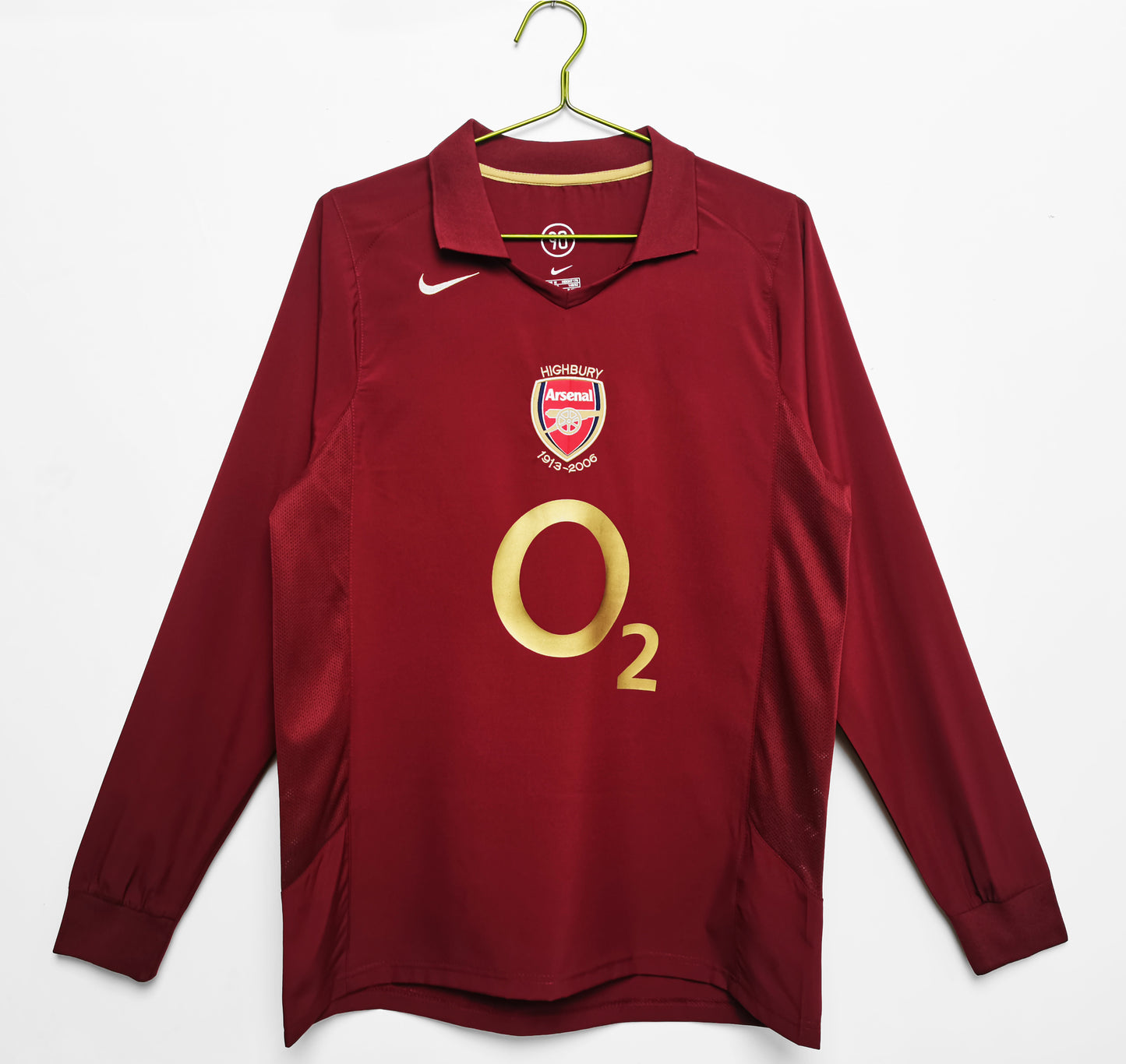 2005-2006 Arsenal Long Sleeve Away Retro Kit