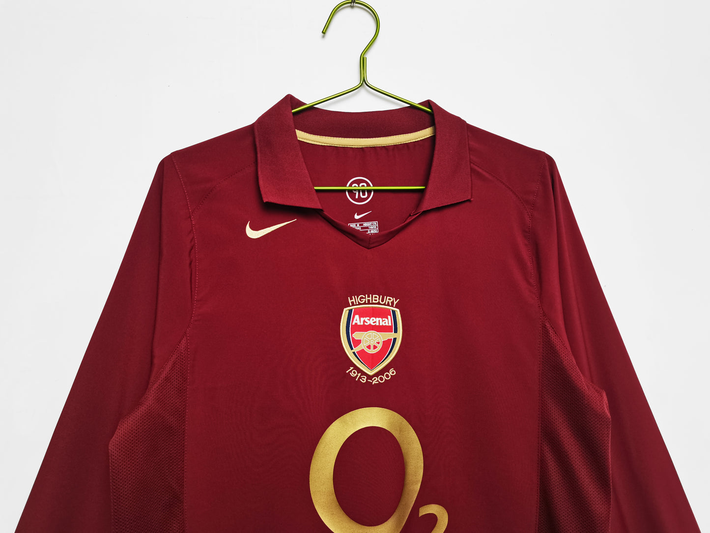 2005-2006 Arsenal Long Sleeve Away Retro Kit