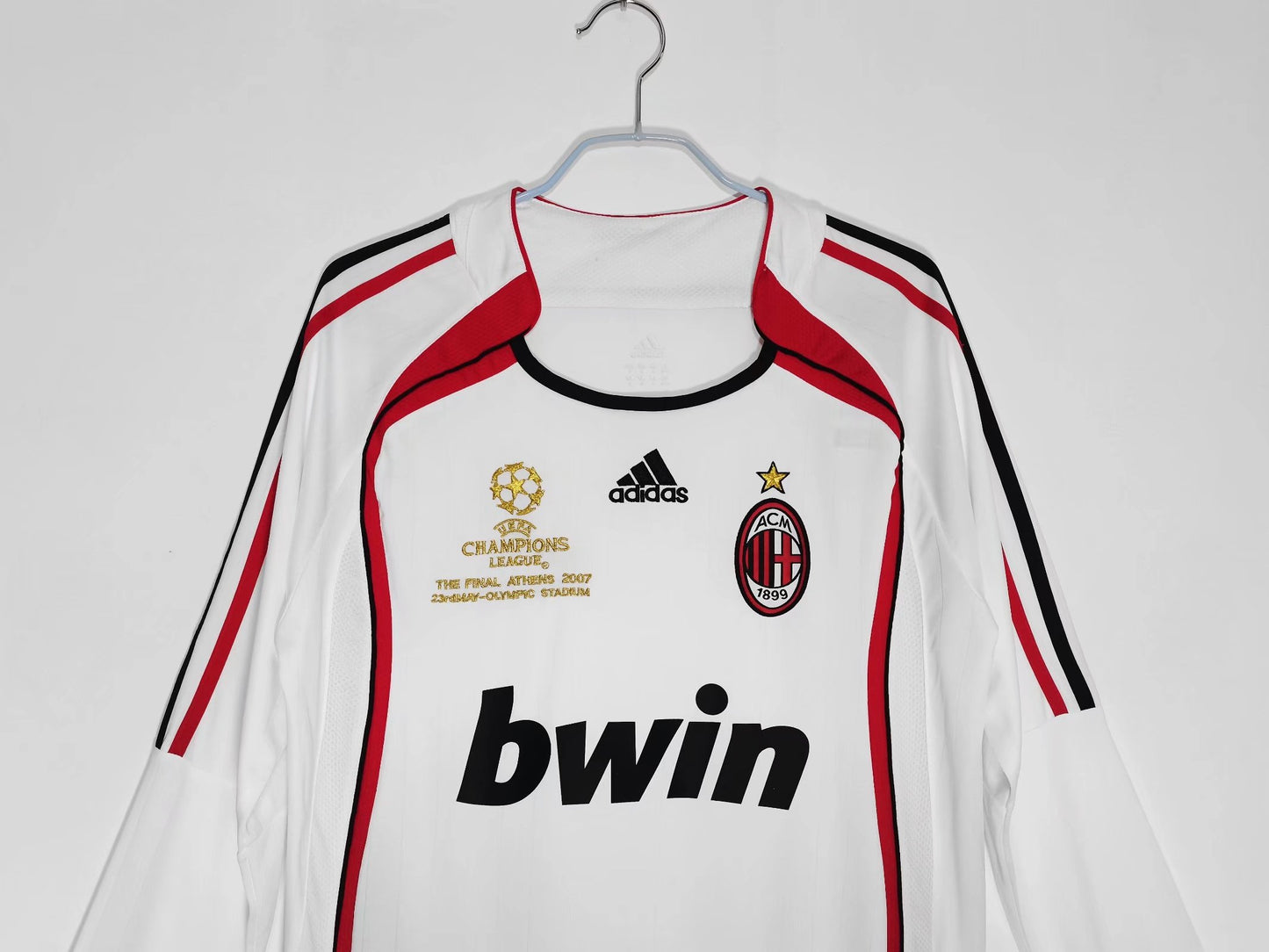 2006-2007 AC Milan Longsleeve Away Retro Kit