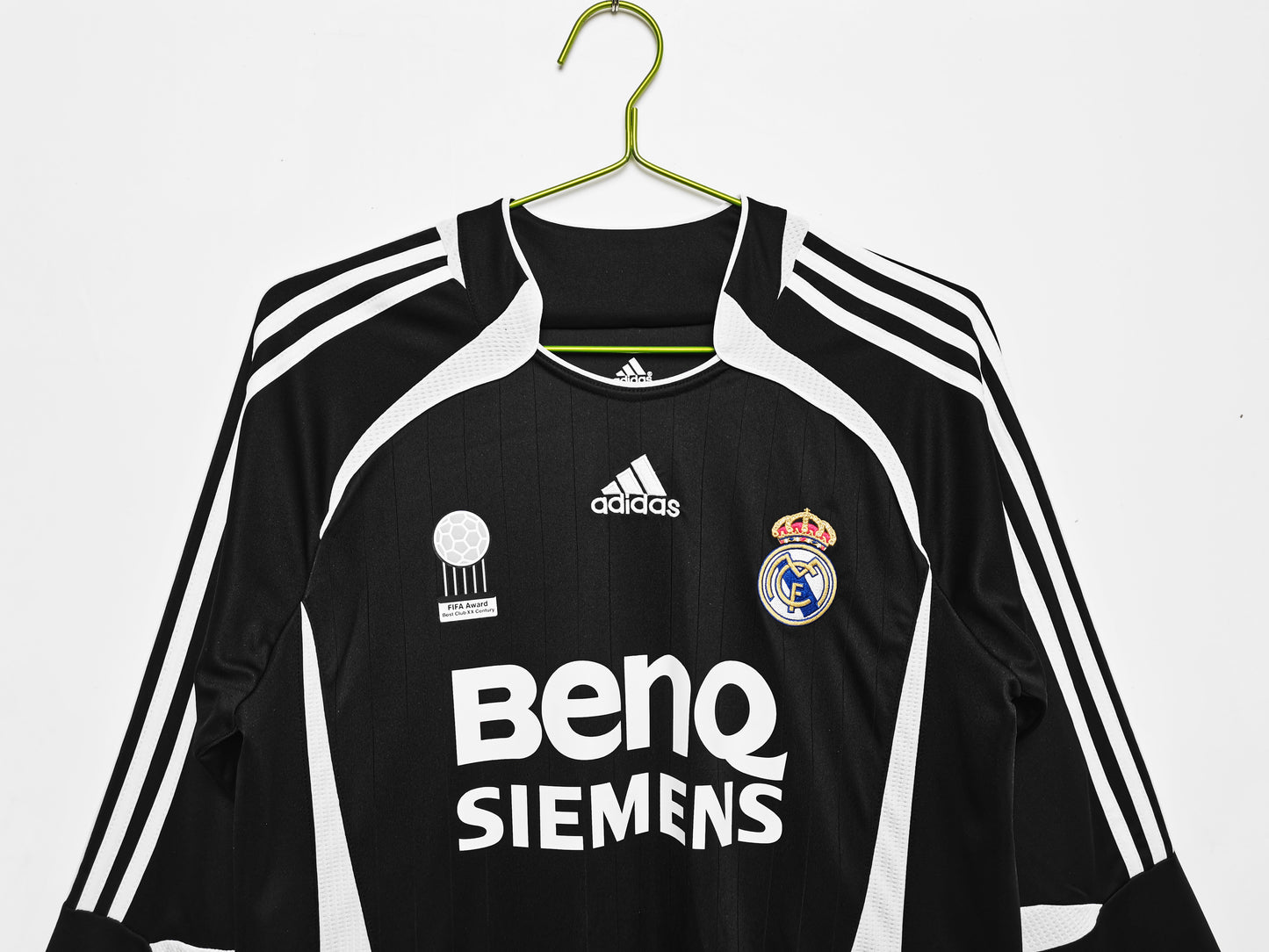 2006-2007 Real Madrid Longsleeve Away Retro Kit