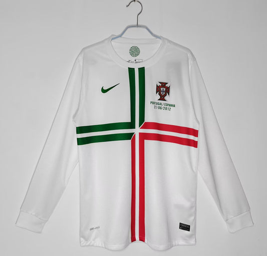 2012-2013 Portugal Away Longsleeve Retro Kit