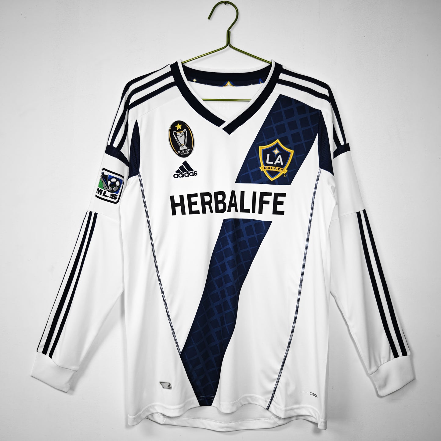 2012 LA Galaxy Long Sleeve Home Retro Kit