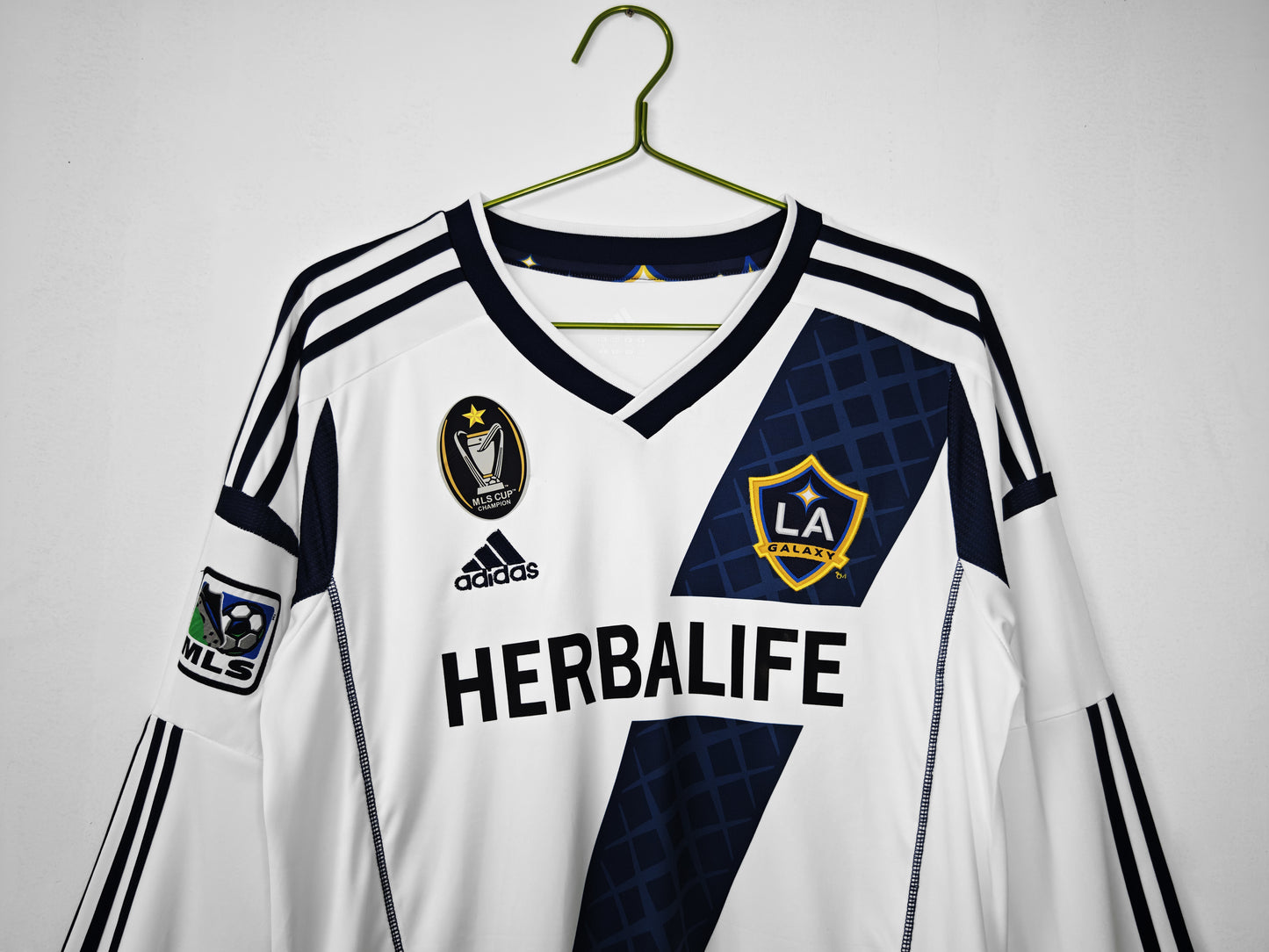 2012 LA Galaxy Long Sleeve Home Retro Kit