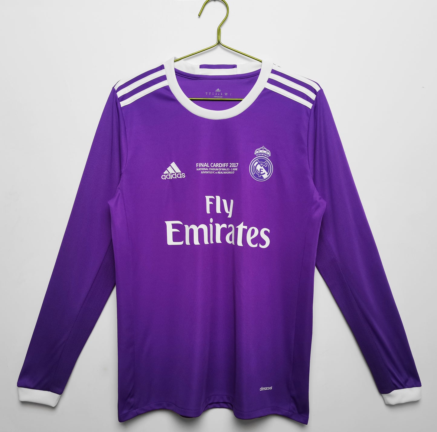 2016-2017 Real Madrid Long Sleeve Retro Away Kit