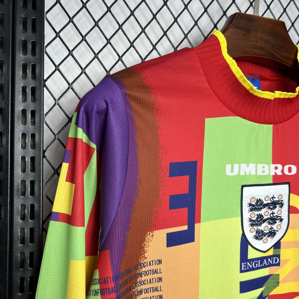 1995-1996 England Goalkeeper Retro Kit