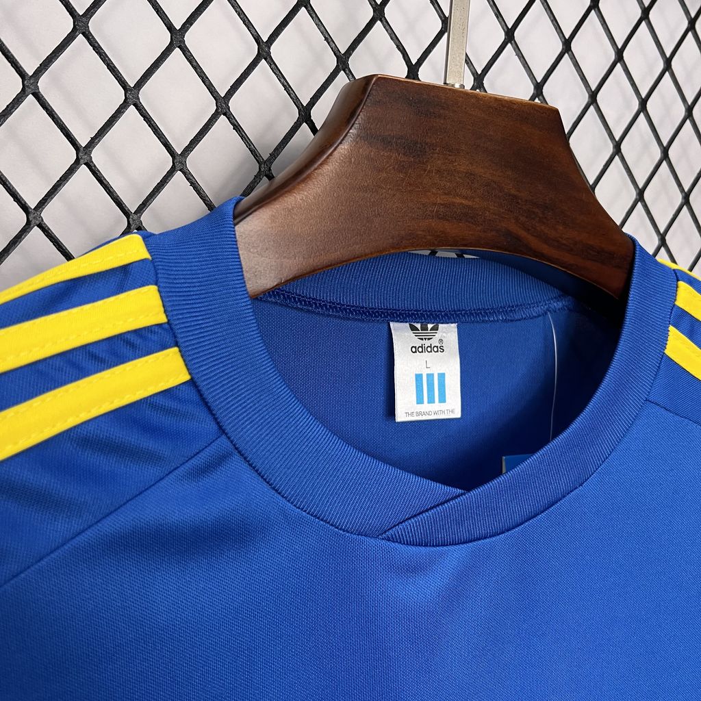 1981 Boca Juniors Longsleeve Home Retro Kit