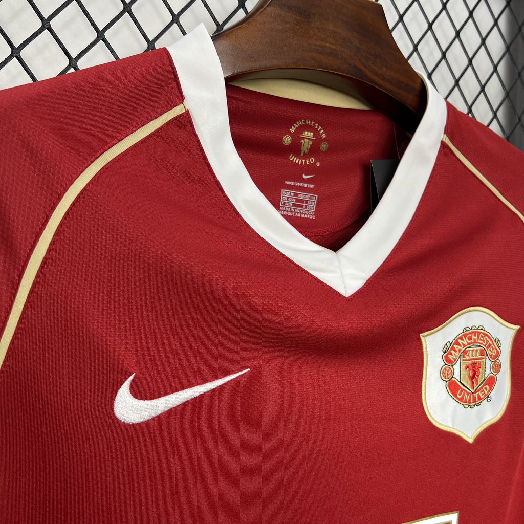 2006-2007 Manchester United Home Retro Kit