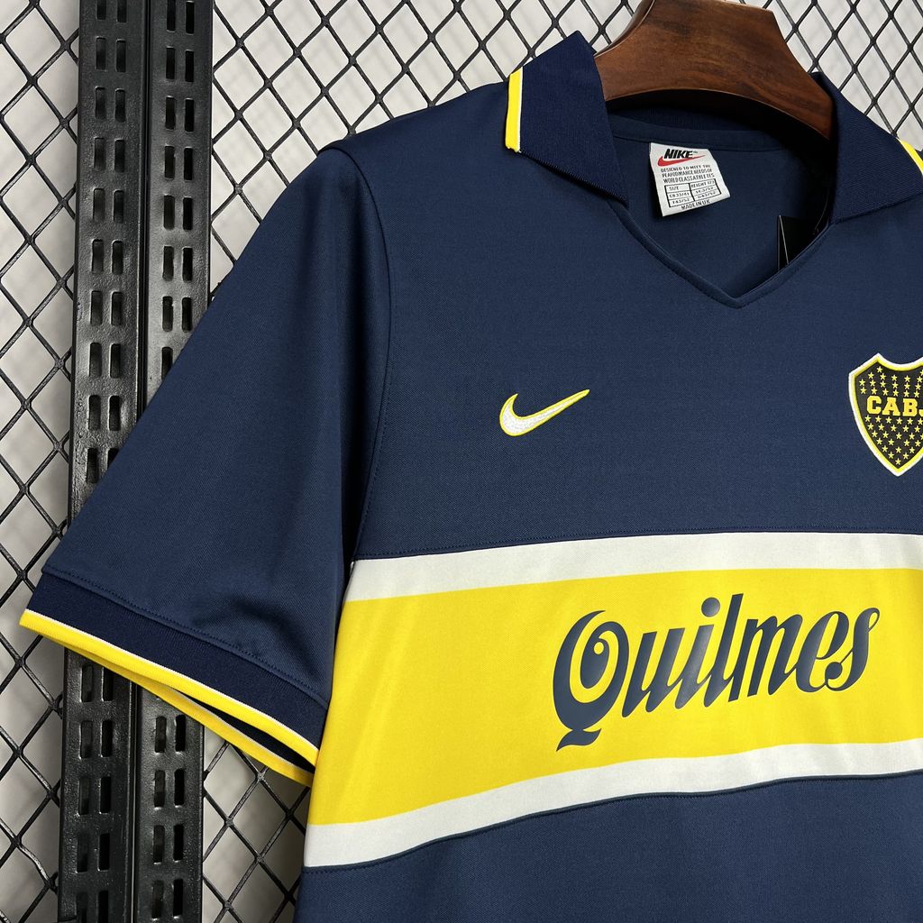 1996-1997 Boca Juniors Home Retro Kit