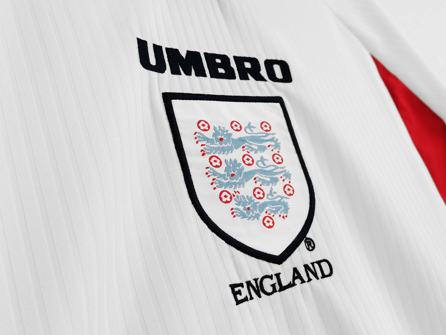 1998 England Longsleeve Away Retro Kit