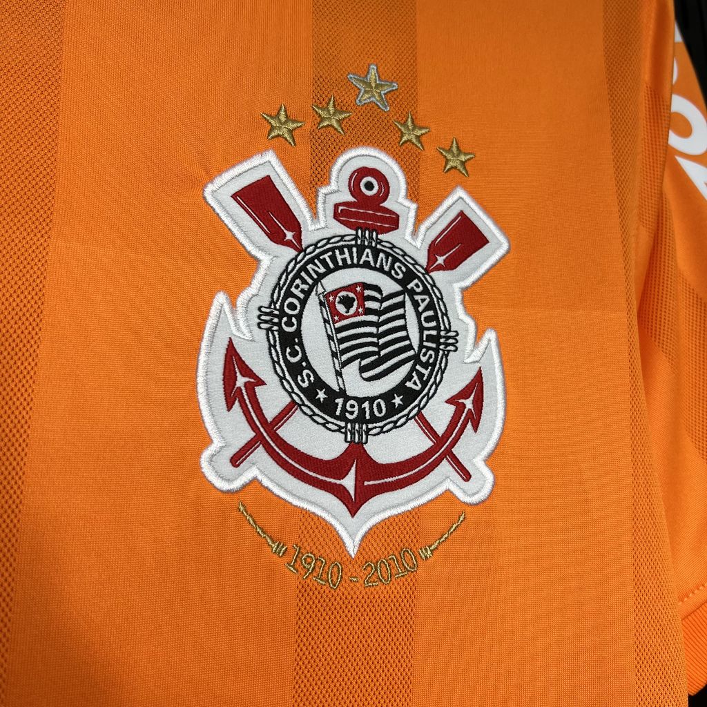 2010 Corinthians Orange Retro Kit