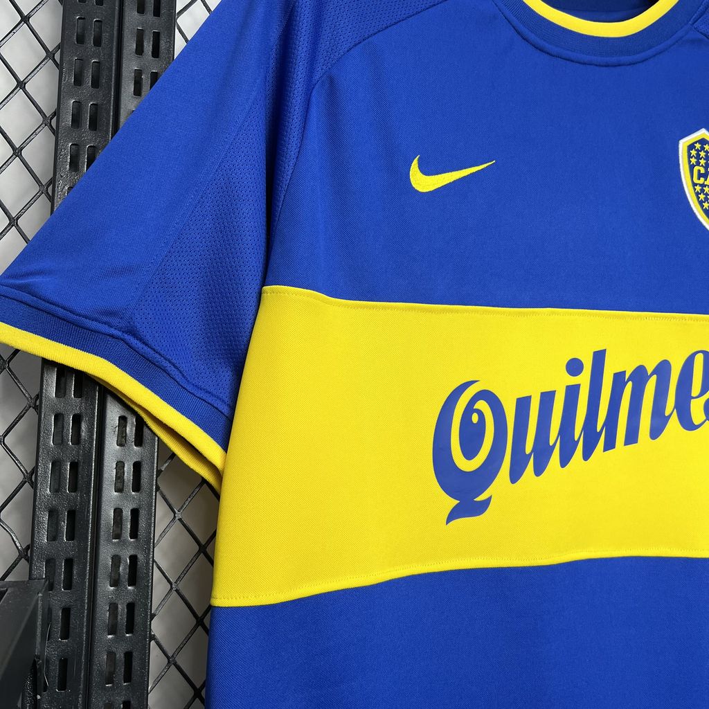 2001 Boca Juniors Home Retro Kit