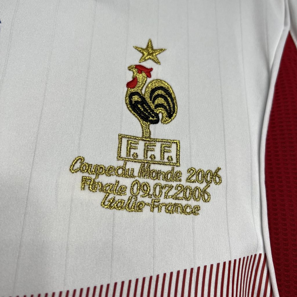 2006 France Away Retro Kit