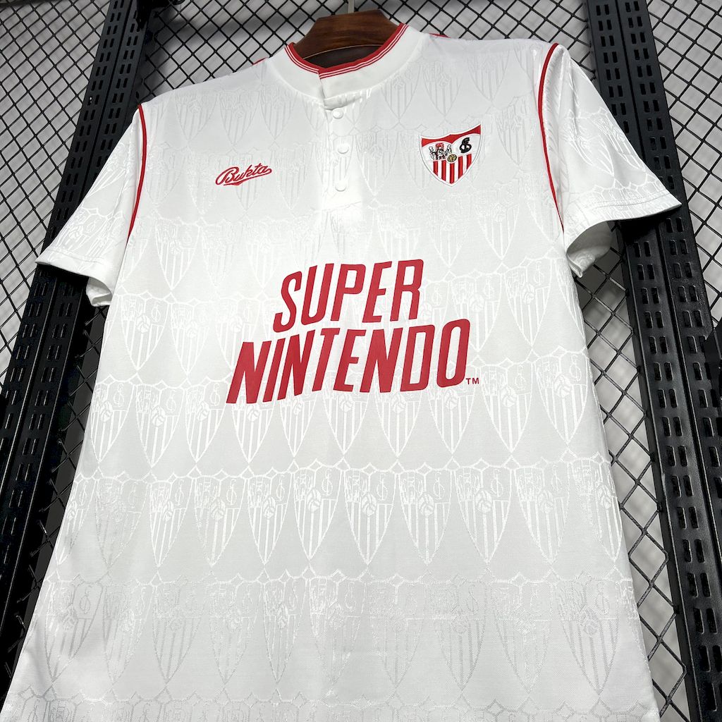 1991-1992 Sevilla FC Home Retro Kit