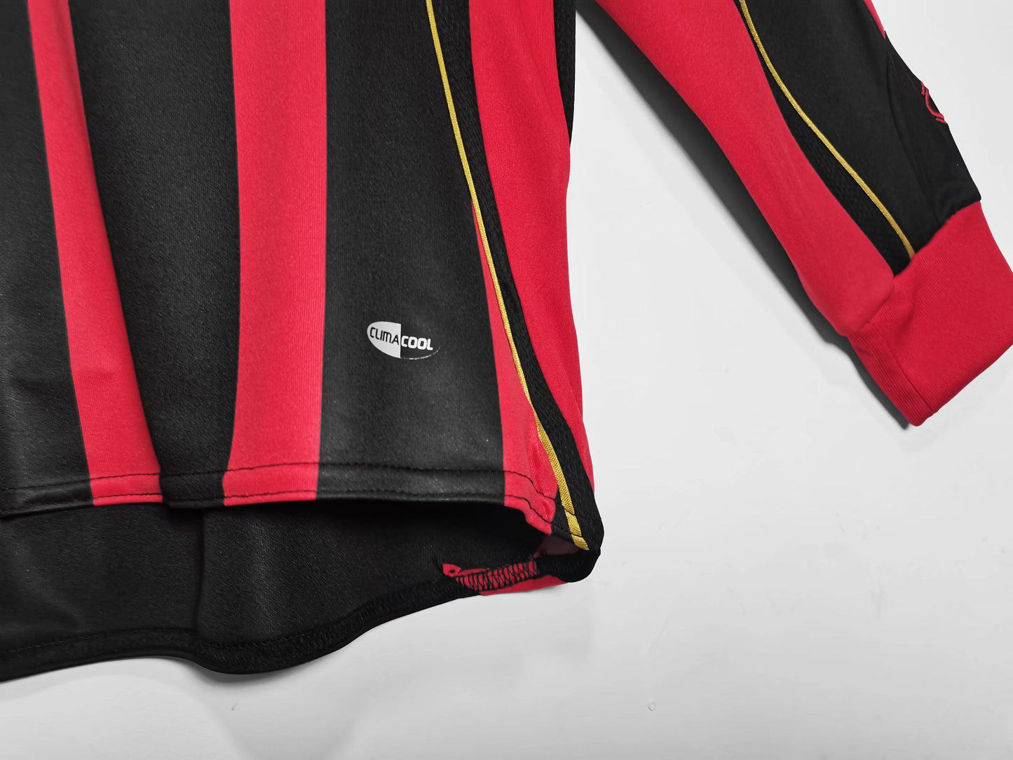 2006-2007 AC Milan Longsleeve Home Retro Kit